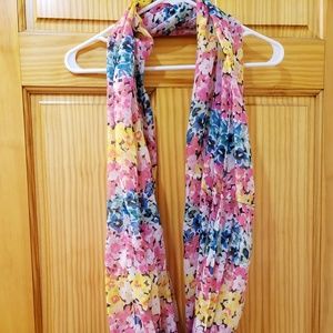 Floral Infinity Scarf